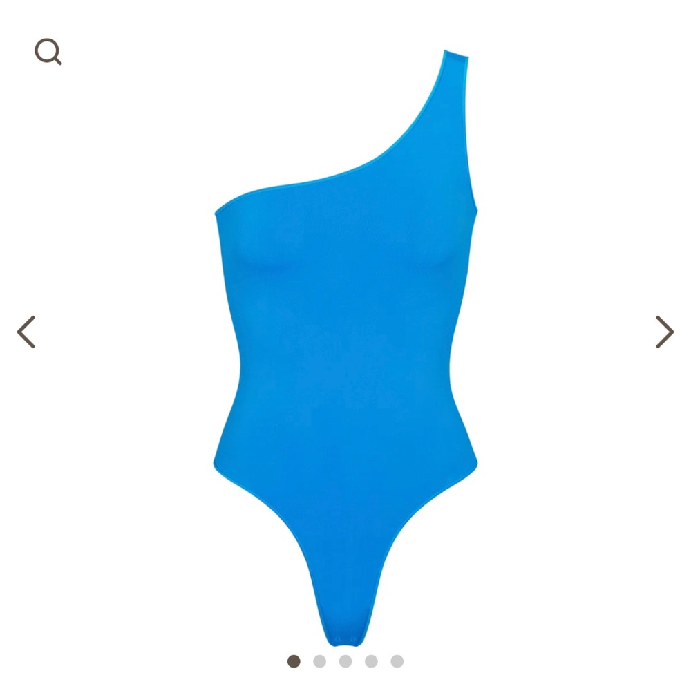 SKIMS Essential One Shoulder Bodysuit